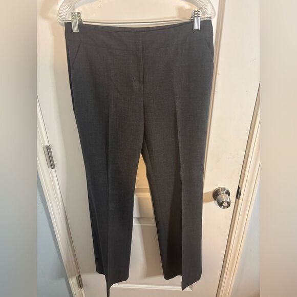 Laundry By Shelli Segal Charcoal Women's Trousers size 6 EUC - Picture 1 of 3